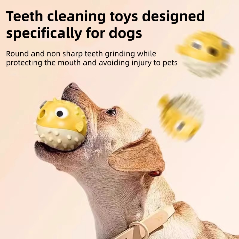 Interactive Bouncing Fish Trea - Dog Puzzle Feeder Toy review and price
