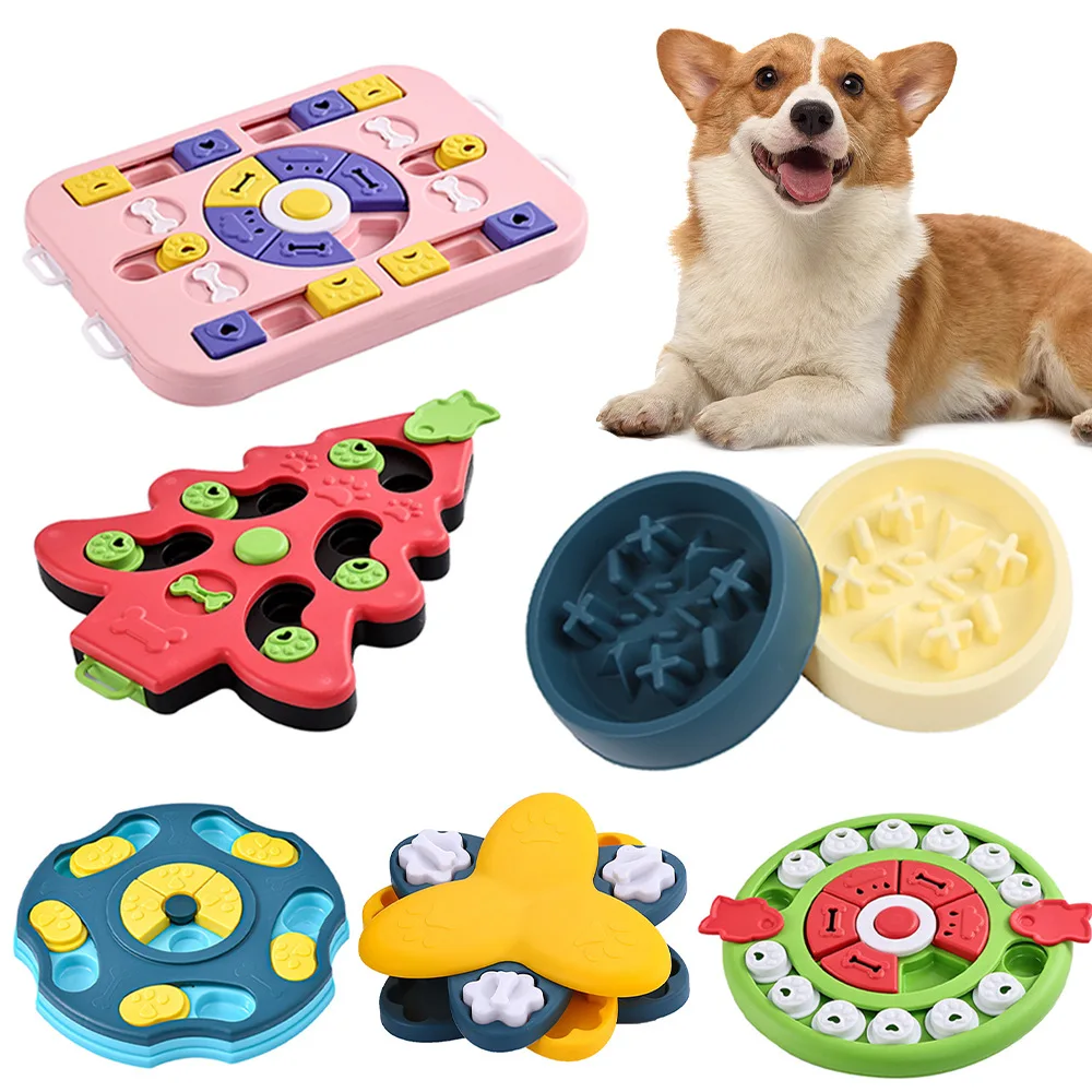 Puppy IQ Food Dispenser Slowly - Dog Puzzle Feeder Toy review and price