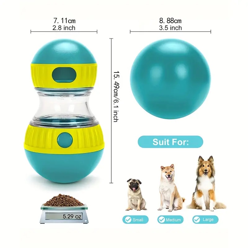Interactive Dog Snack Dispense - Dog Puzzle Feeder Toy review and price