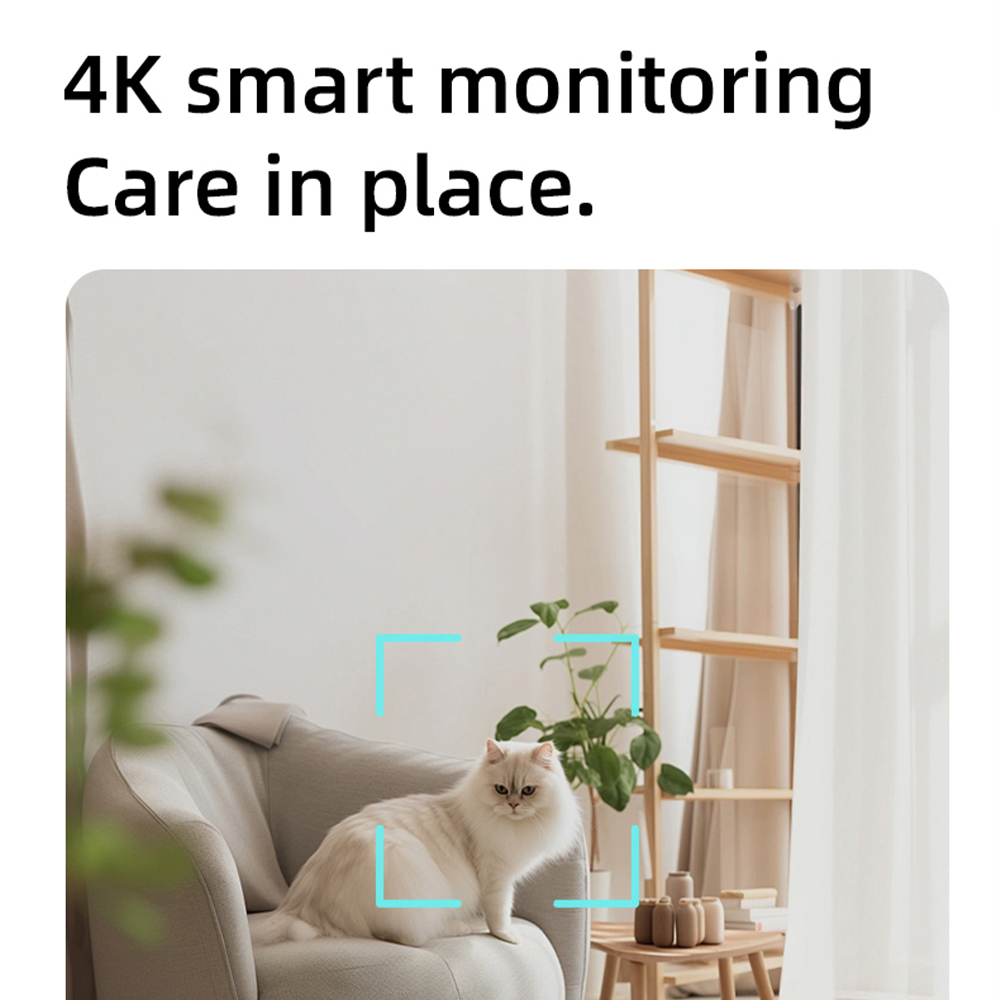 4K HD Smart AI Pet Camera Feed - Pet Feeders review and price
