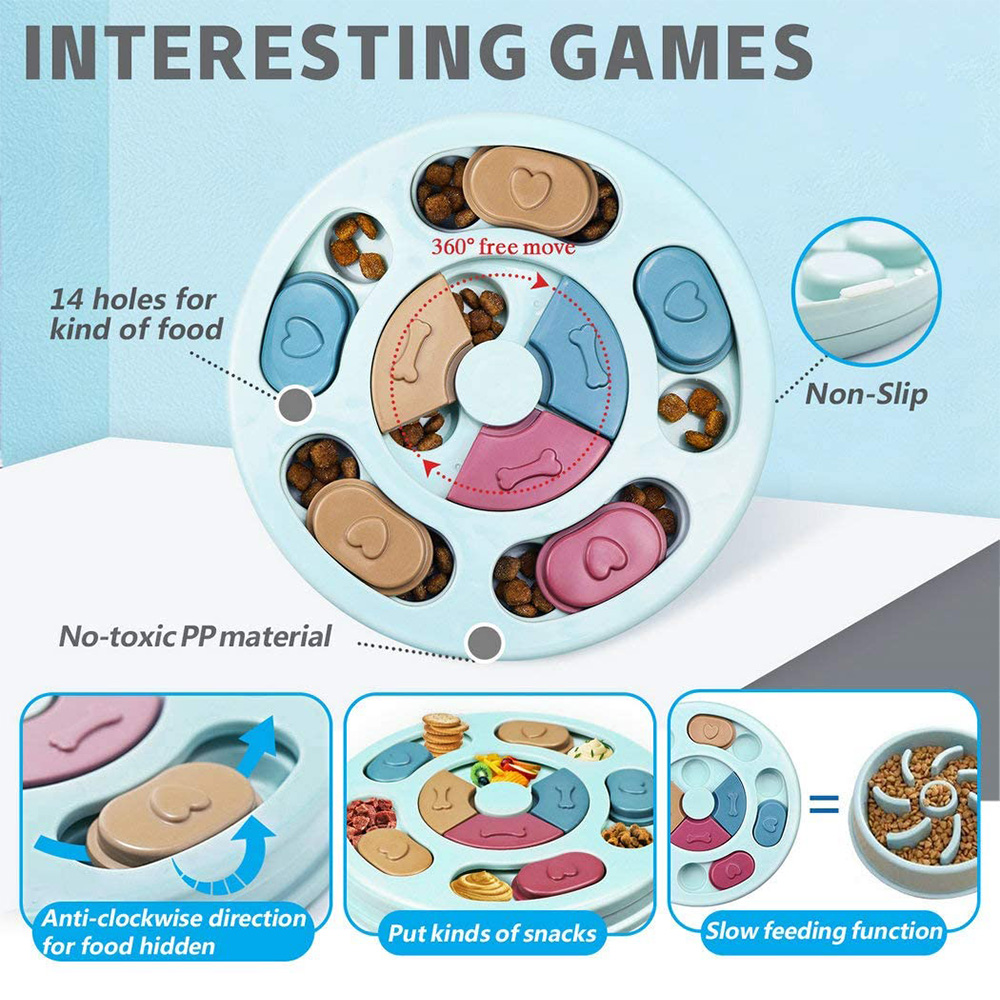 Dog Puzzle Toys Slow Feeder In - Dog Puzzle Feeder Toy review and price