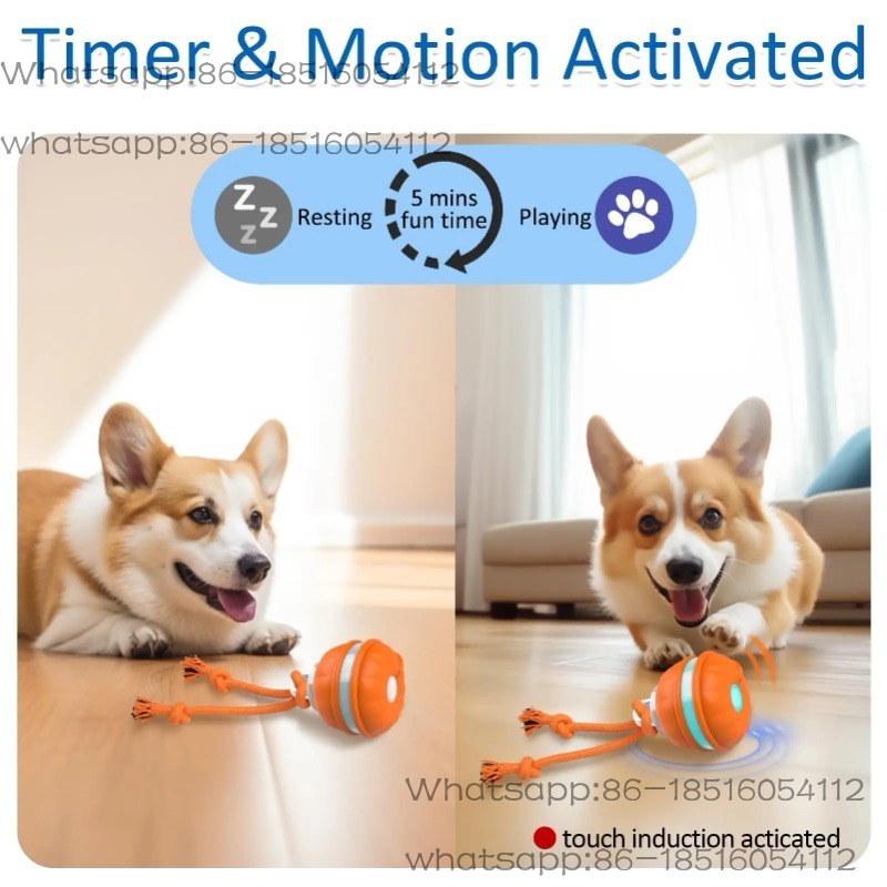 Smart Dog Toys Interactive Tea - Automatic Moving Dog Ball review and price